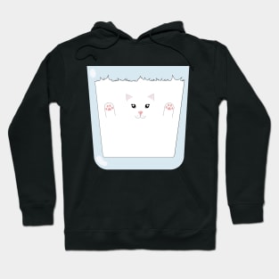 Liquid Cat in a Cup Hoodie